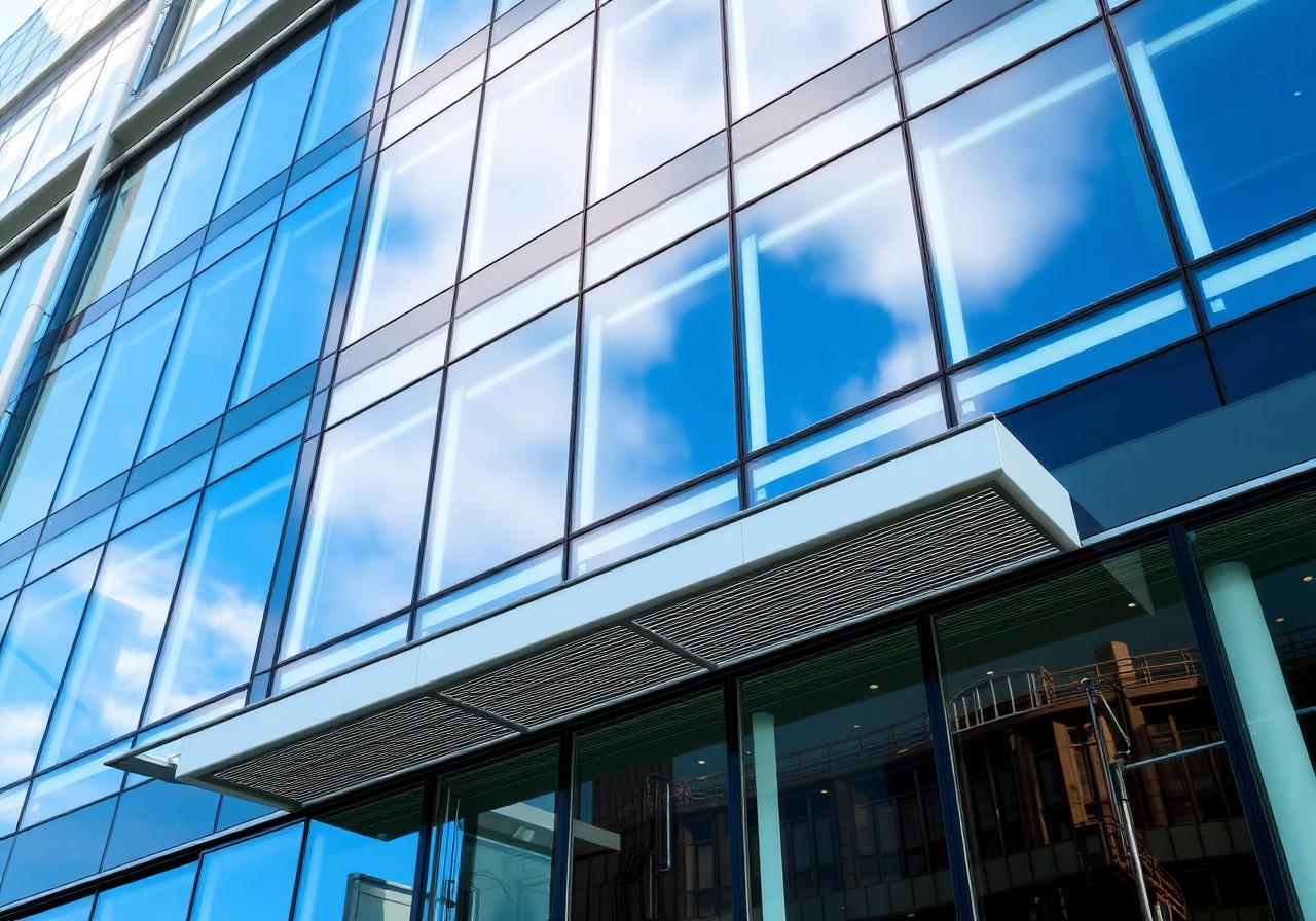 Commercial Structural Glazing — Aluminium Facade by Shiveraedge