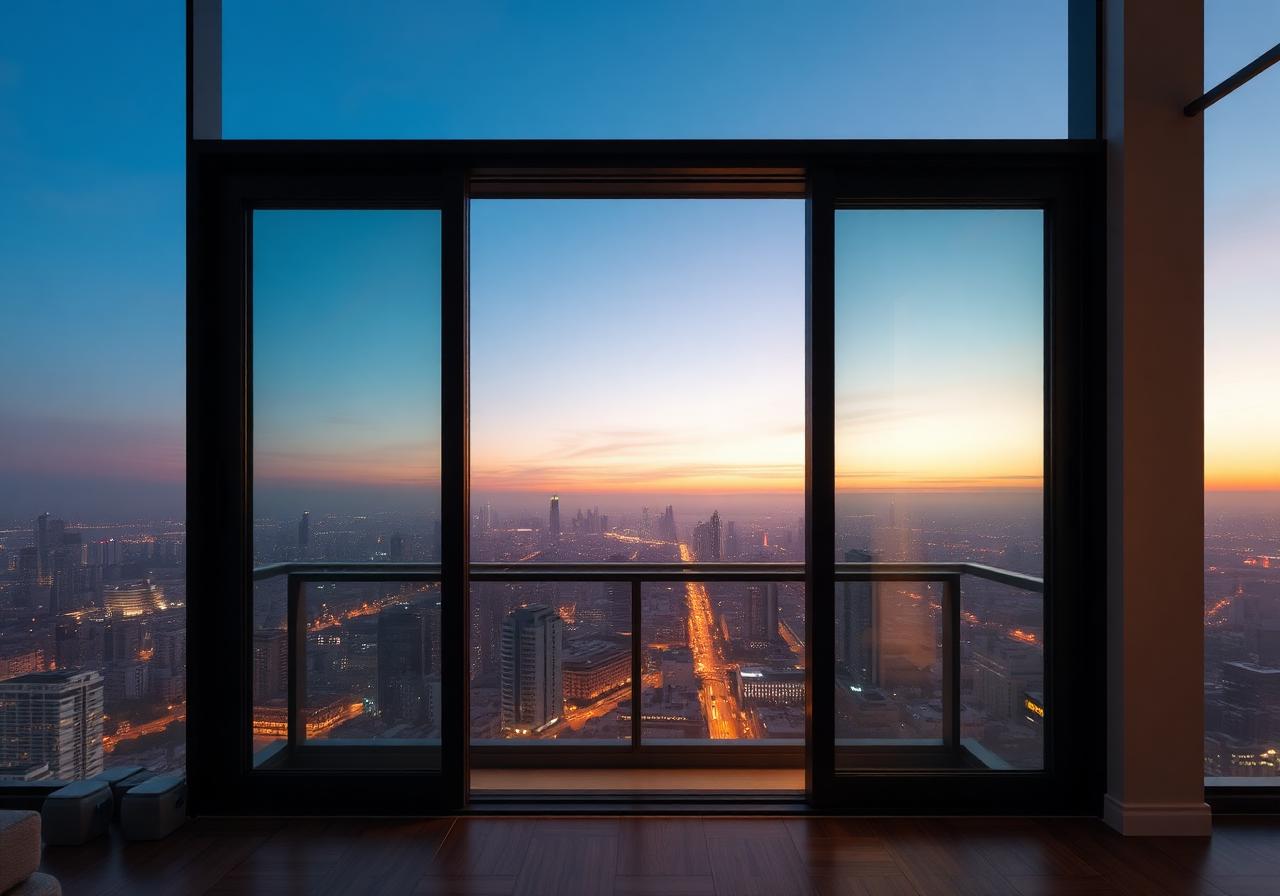 High-Rise Sliding Balcony — Aluminium Sliding by Shiveraedge